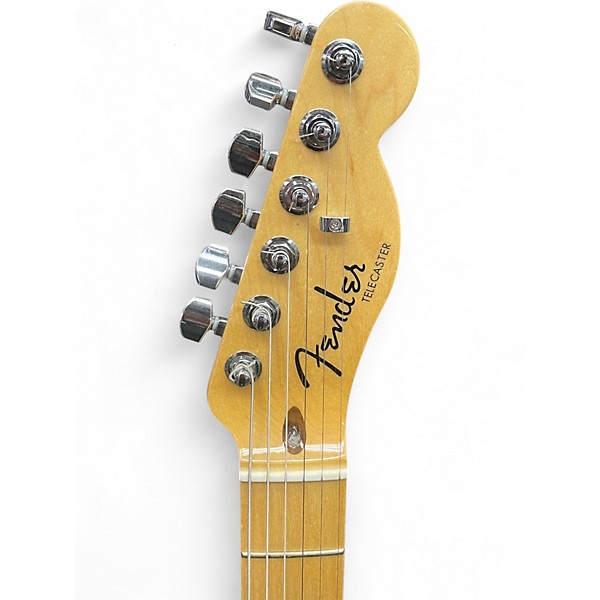 Used Fender American Showcase Telecaster QMT Aqua Marine Solid Body Electric Guitar