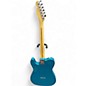 Used Fender American Showcase Telecaster QMT Aqua Marine Solid Body Electric Guitar