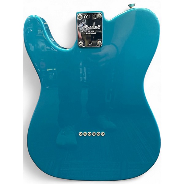 Used Fender American Showcase Telecaster QMT Aqua Marine Solid Body Electric Guitar