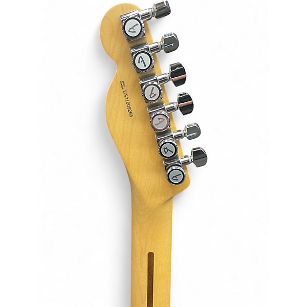 Used Fender American Showcase Telecaster QMT Aqua Marine Solid Body Electric Guitar