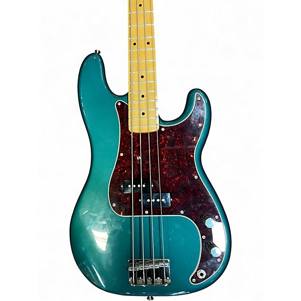 Used Fender Player 2 Precision bass Ocean Turquoise Electric Bass Guitar