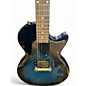 Used Maestro LP Style Blue Solid Body Electric Guitar