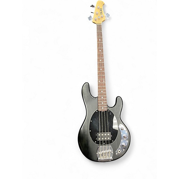 Used Sterling by Music Man Sub 4 Black Electric Bass Guitar
