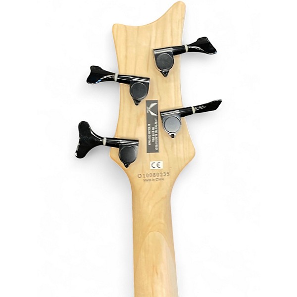 Used Dean Edge 09 4 String Natural Electric Bass Guitar