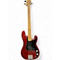 Used Fender Standard Precision Bass Candy Apple Red Electric Bass Guitar thumbnail