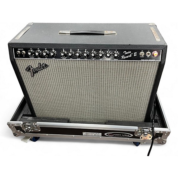Vintage 1984 Fender Twin Reverb 2x12 Tube Guitar Combo Amp