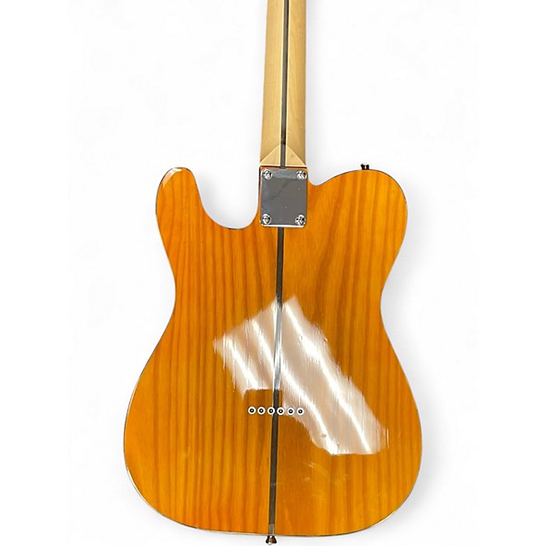 Used Harley Benton TE-80 Deluxe Natural Solid Body Electric Guitar