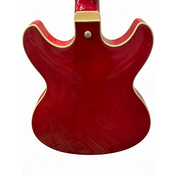 Used Ibanez AS7312 12 String Artcore Red Hollow Body Electric Guitar
