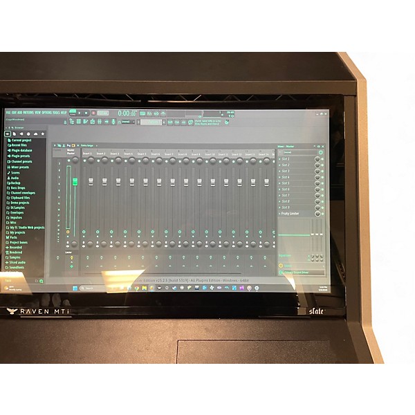 Used Steven Slate Audio RAVEN MAX CORE Station (MTi Core Station with two MTi Max Co Digital Mixer