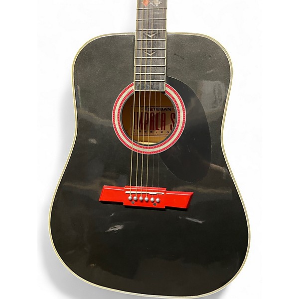 Used Esteban IMPALA BLACK Acoustic Electric Guitar