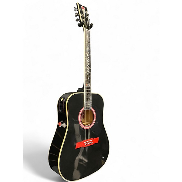 Used Esteban IMPALA BLACK Acoustic Electric Guitar