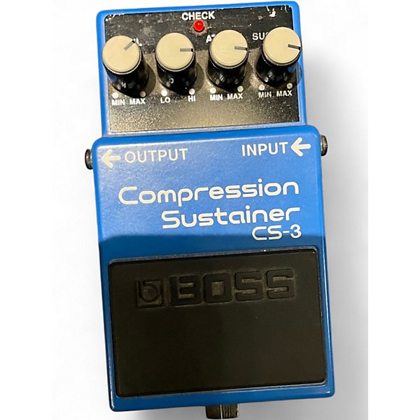 Used BOSS CS3 Compressor Sustainer Effect Pedal
