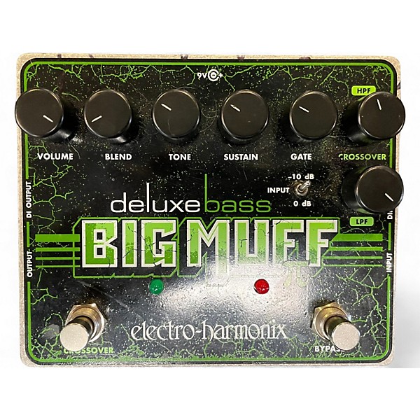 Used Electro-Harmonix Deluxe Bass Big Muff Distortion Bass Effect Pedal