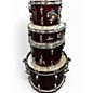 Used Pearl 4 Piece Roadshow Crimson Red Trans Drum Kit