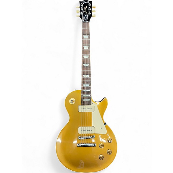 Used Gibson LES PAUL STANDARD 50'S GOLD TOP Gold Top Solid Body Electric Guitar