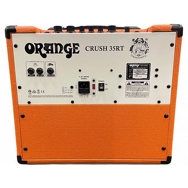 Used Orange Amplifiers Crush 35RT Guitar Combo Amp