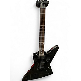 Used 2013 Epiphone 84 EXPLORER Black Solid Body Electric Guitar