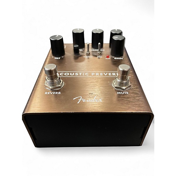 Used Fender Acoustic Preverb Effect Pedal
