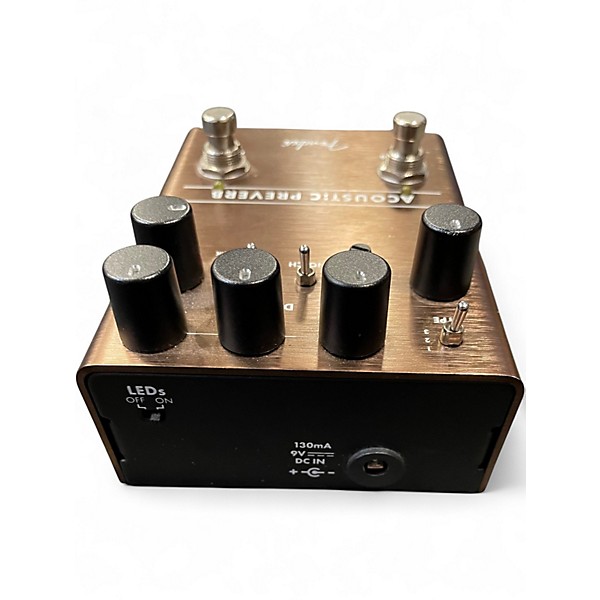 Used Fender Acoustic Preverb Effect Pedal