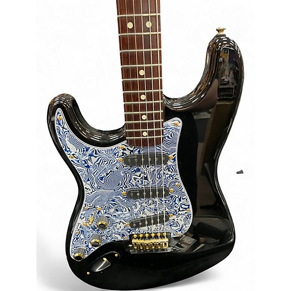 Used 1995 Fender 1995 MIM STANDARD STRAT Black Electric Guitar