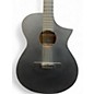 Used Ibanez AEWC621-BOT Black Matte Acoustic Electric Guitar