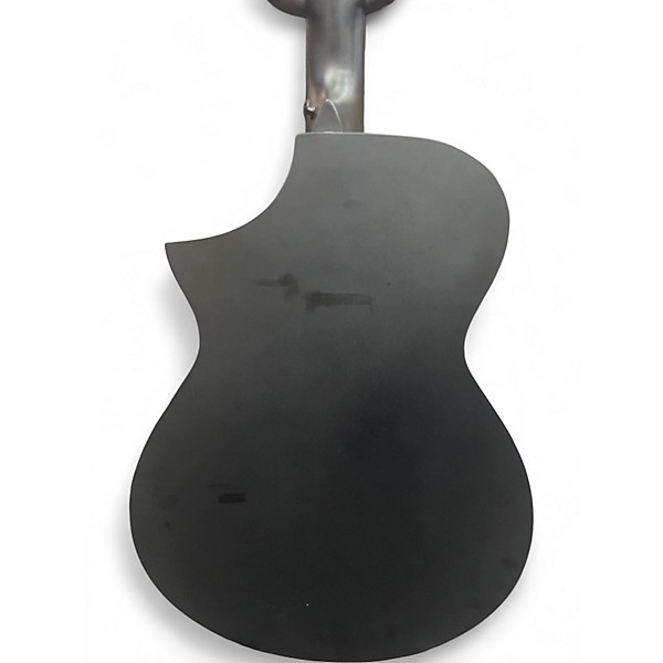 Used Ibanez AEWC621-BOT Black Matte Acoustic Electric Guitar
