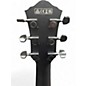 Used Ibanez AEWC621-BOT Black Matte Acoustic Electric Guitar