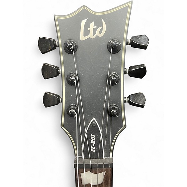 Used ESP EC-201 Black Solid Body Electric Guitar