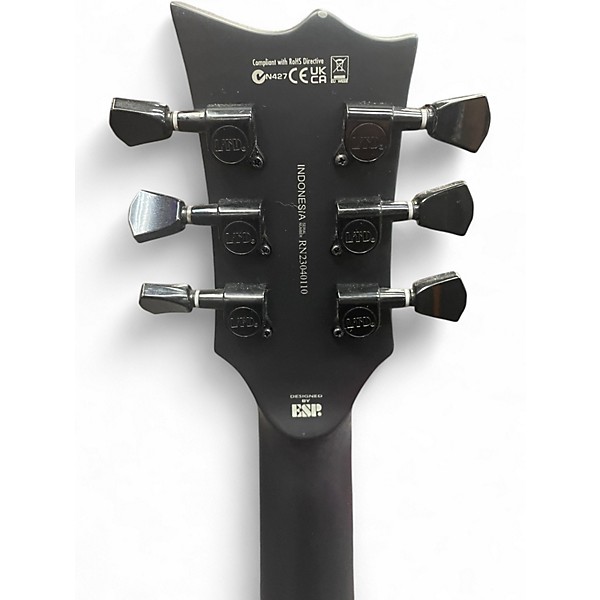 Used ESP EC-201 Black Solid Body Electric Guitar