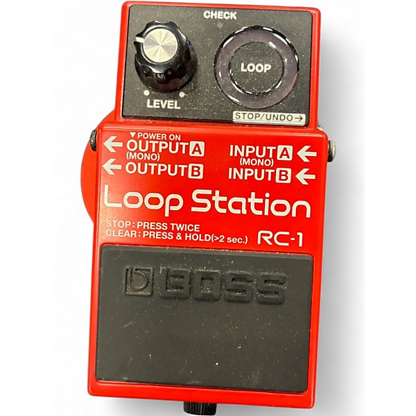 Used BOSS RC1 Loop Station Pedal
