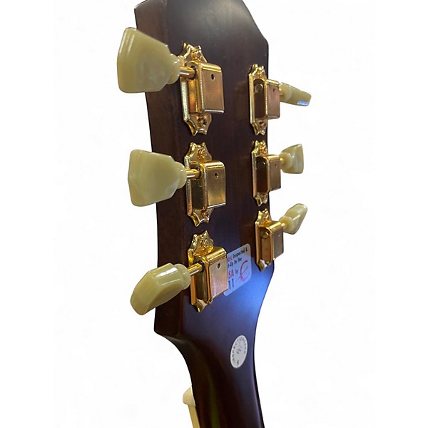 Used Epiphone Inspired by Gibson Hummingbird Natural Acoustic Electric Guitar