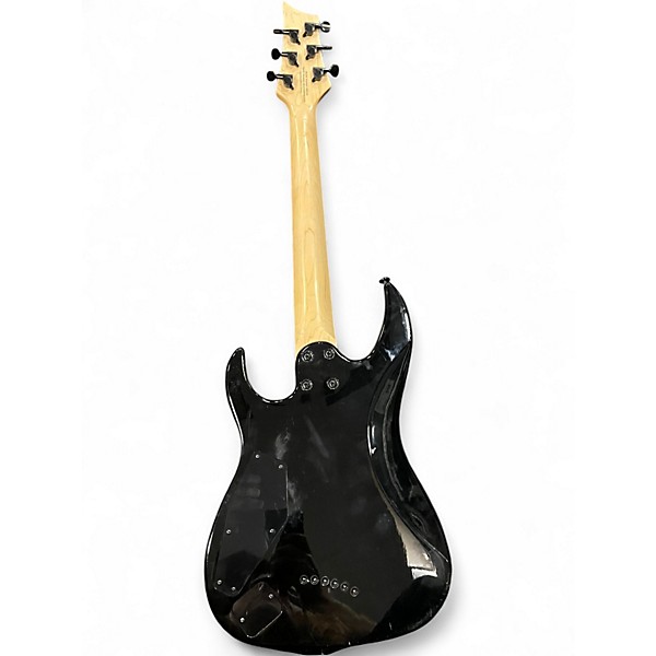 Used Mitchell MM100 Mini Black Solid Body Electric Guitar