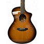 Used Breedlove Oregon Concert CE LTD Walnut Burst Acoustic Electric Guitar