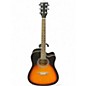 Used Washburn WA90CE 3 Color Sunburst Acoustic Electric Guitar thumbnail