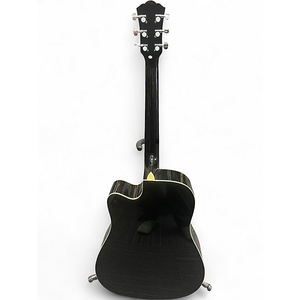 Used Washburn WA90CE 3 Color Sunburst Acoustic Electric Guitar
