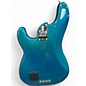 Used Fender American Ultra Precision Bass Metallic Aqua Marine Electric Bass Guitar