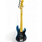 Used Fender American Ultra Jazz Bass V Metallic Aqua Marine Electric Bass Guitar thumbnail