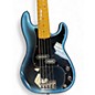 Used Fender American Ultra Jazz Bass V Metallic Aqua Marine Electric Bass Guitar