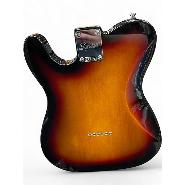 Used Squier Standard Telecaster 2 Tone Sunburst Solid Body Electric Guitar