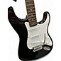 Used Squier Standard Stratocaster Black Solid Body Electric Guitar