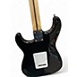 Used Squier Standard Stratocaster Black Solid Body Electric Guitar