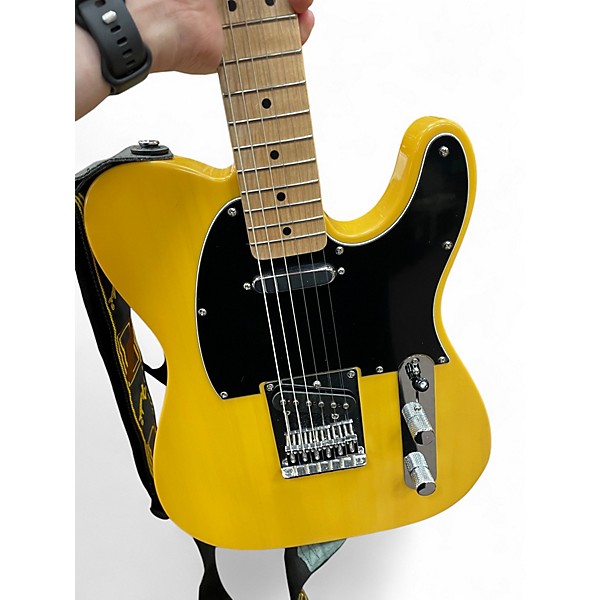 Used Squier Bullet Telecaster Butterscotch Blonde Solid Body Electric Guitar