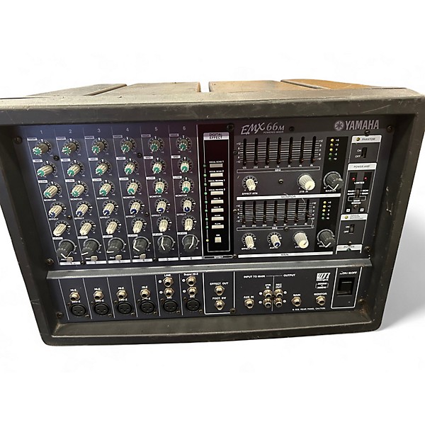 Used Yamaha emx 66m Powered Mixer