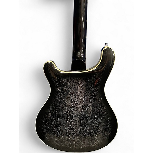 Used PRS SE Hollowbody II Piezo Black Dog Hair Hollow Body Electric Guitar