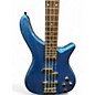 Used Rogue LX200B Series III Blue Electric Bass Guitar