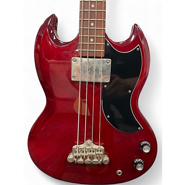 Used Epiphone SG RED Electric Bass Guitar