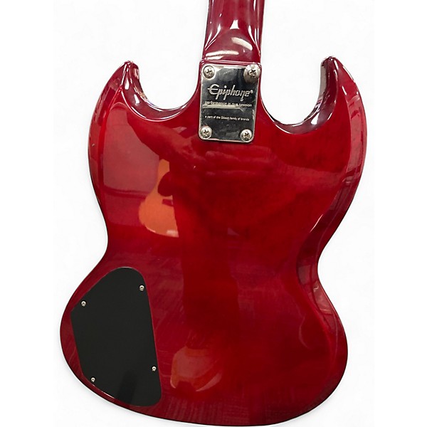 Used Epiphone SG RED Electric Bass Guitar