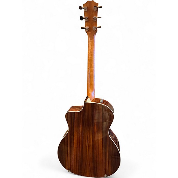 Used Taylor 214CE Deluxe Natural Acoustic Electric Guitar