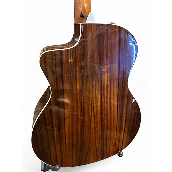 Used Taylor 214CE Deluxe Natural Acoustic Electric Guitar