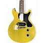 Used Gibson double cut les paul junior TV Yellow Solid Body Electric Guitar